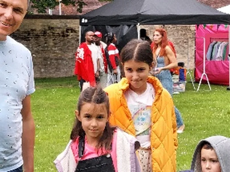Community support event for families