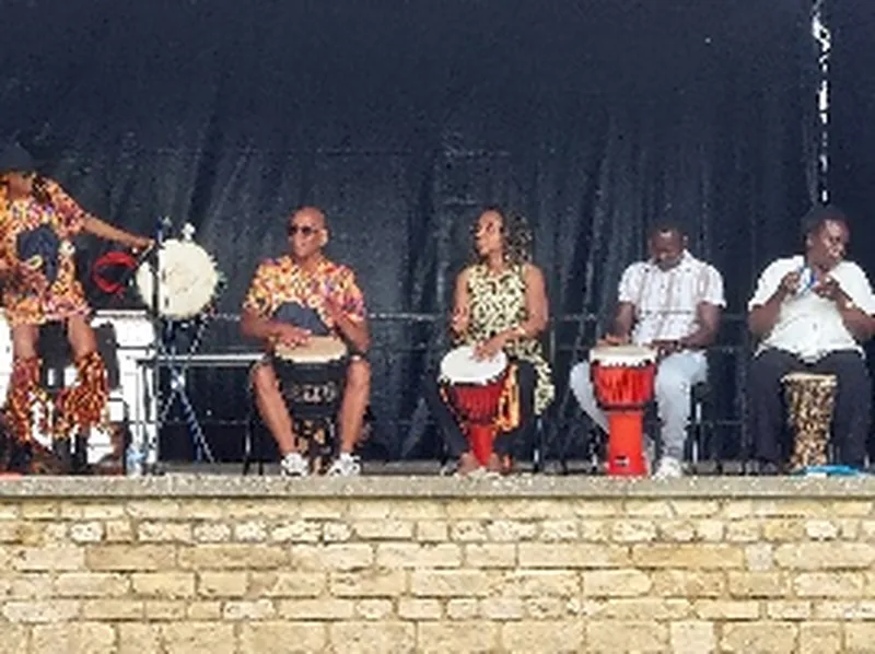 Windrush celebration drums performance