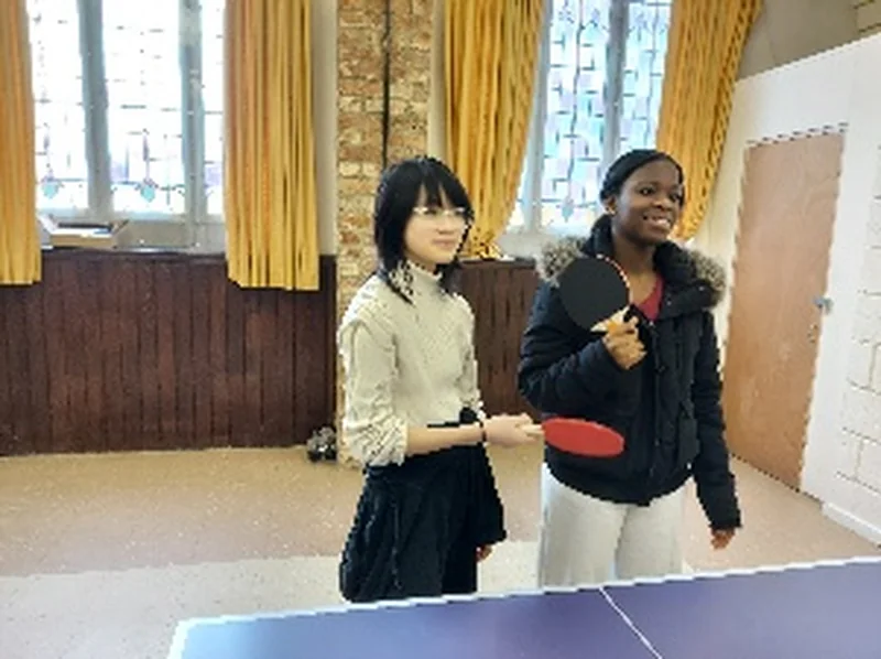 Community table tennis active session