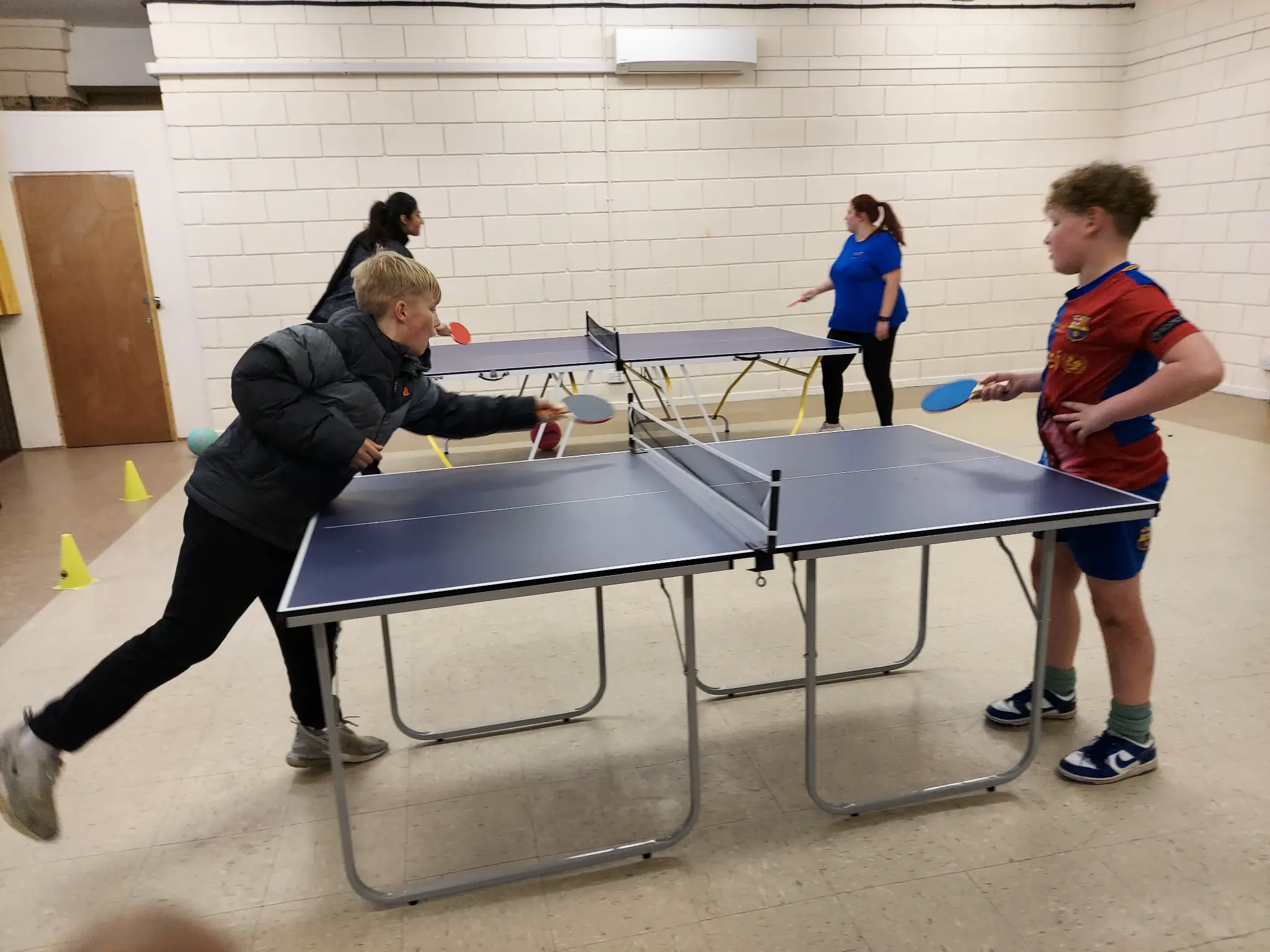 Community table tennis activity
