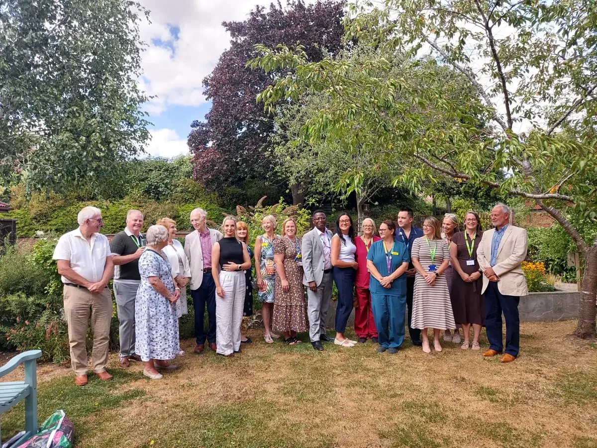 BAK UP CIC Represents Council of Governors at Cransley Hospice Day Room Opening